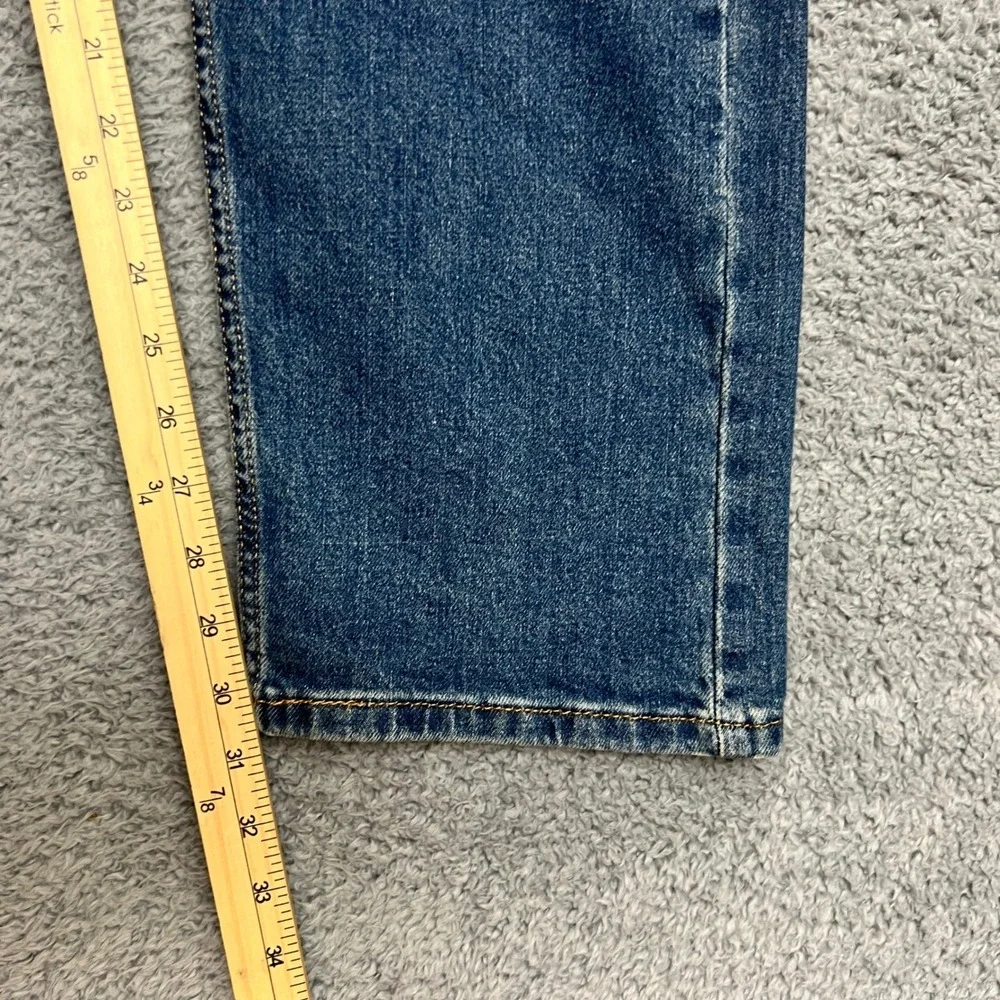 Levi's 505 Jeans Mens 38x30 Regular Fit Blue Excellent Straight Leg Denim Office